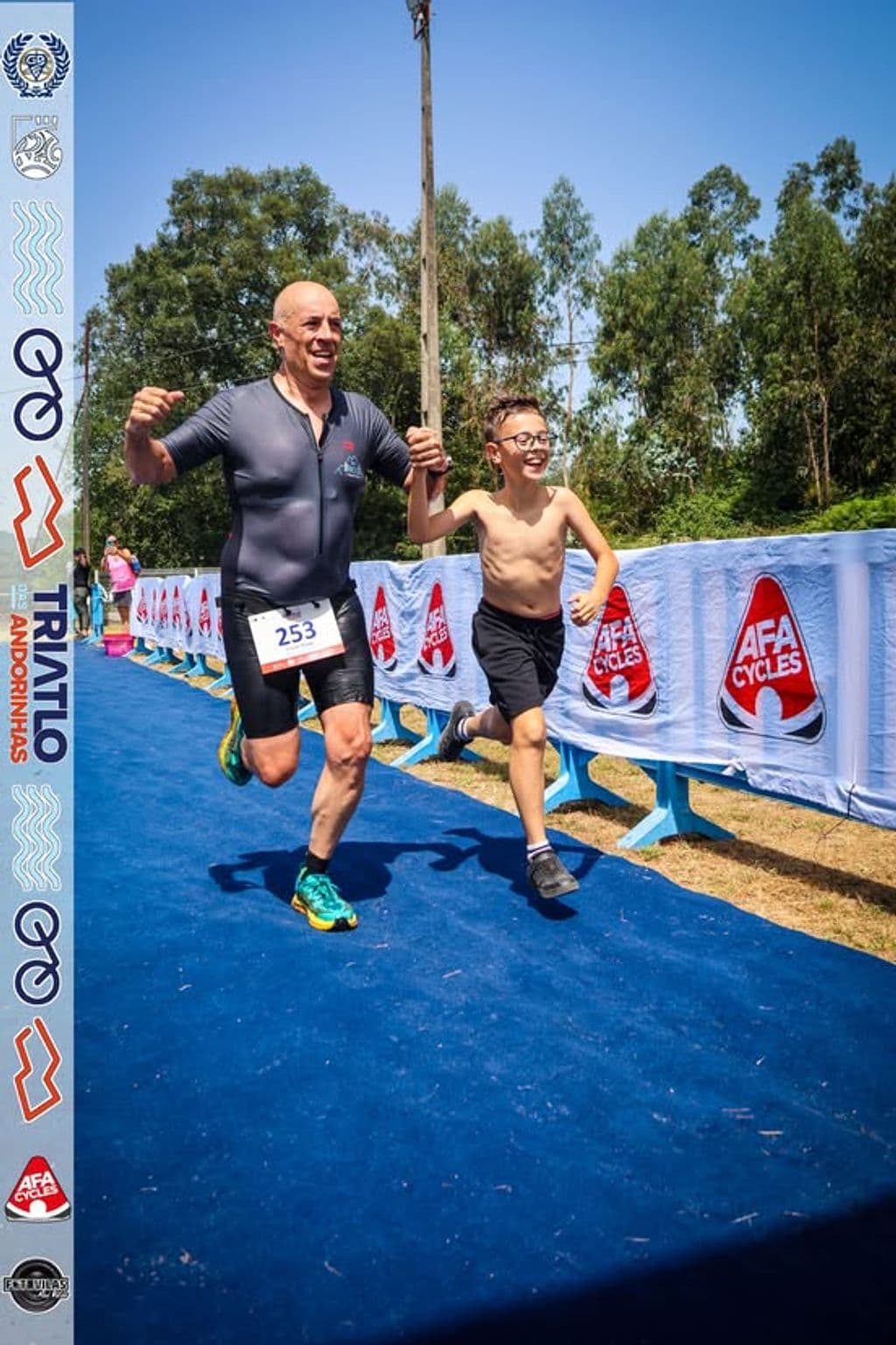 Atleta com o dorsal 253