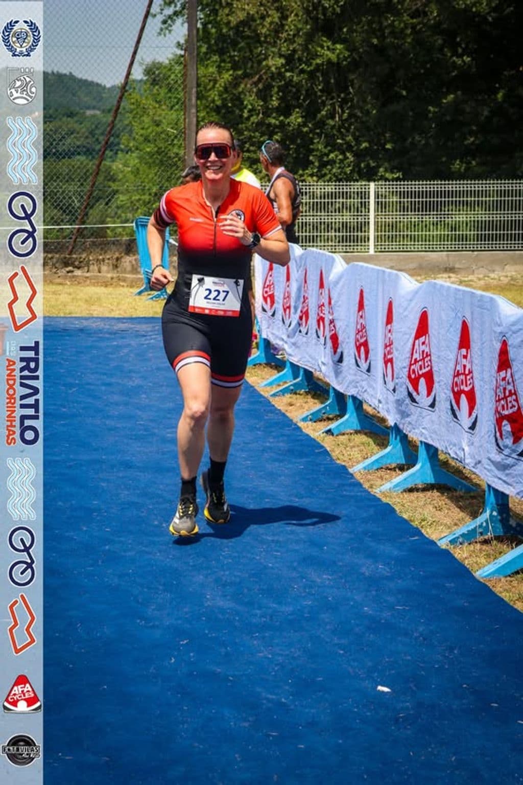 Atleta com o dorsal 227
