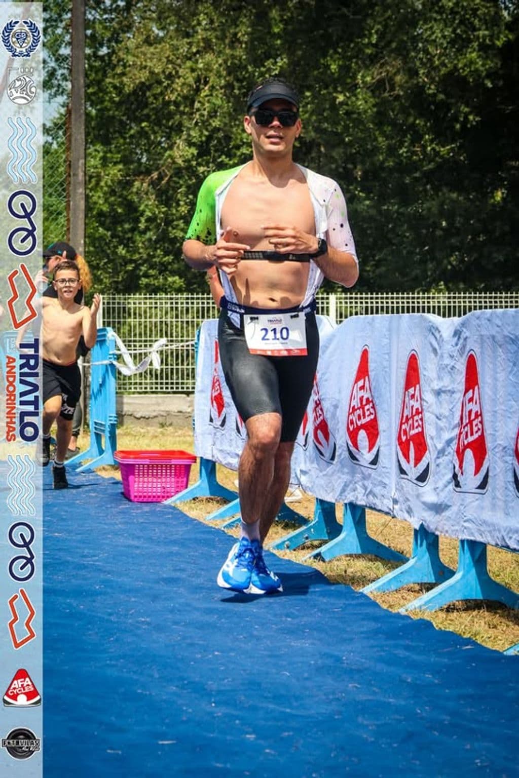 Atleta com o dorsal 210