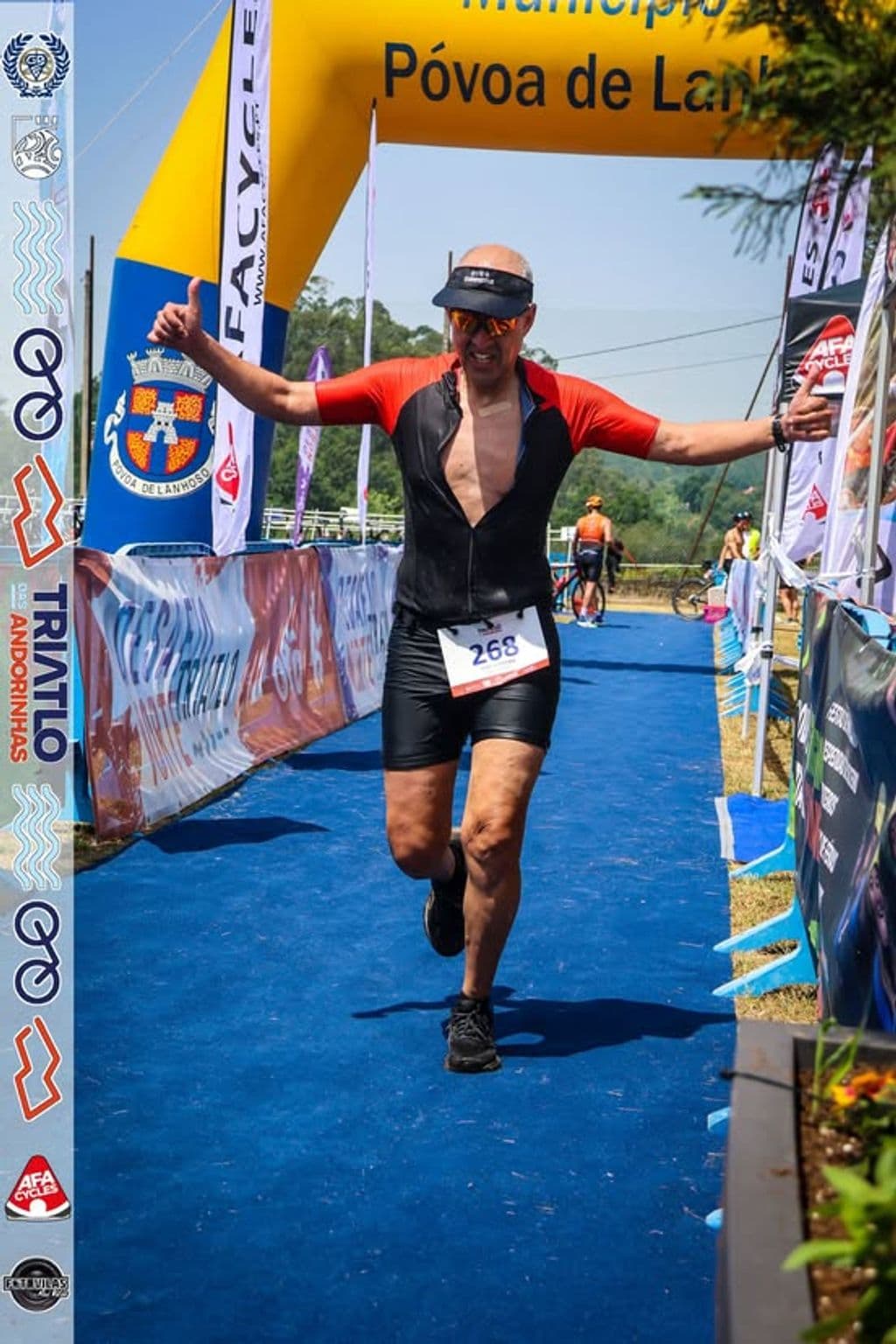 Atleta com o dorsal 268