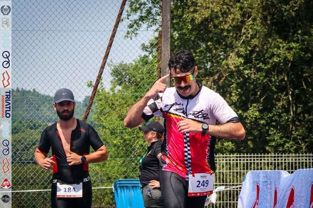 Atleta com o dorsal 184