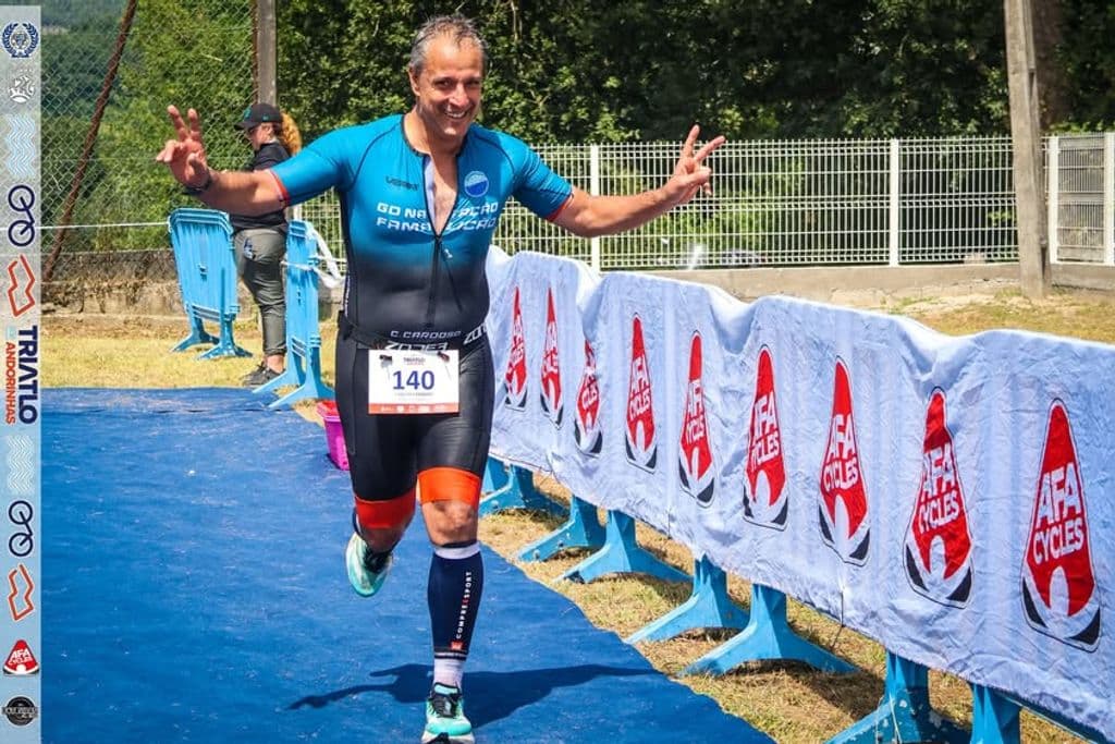 Atleta com o dorsal 140