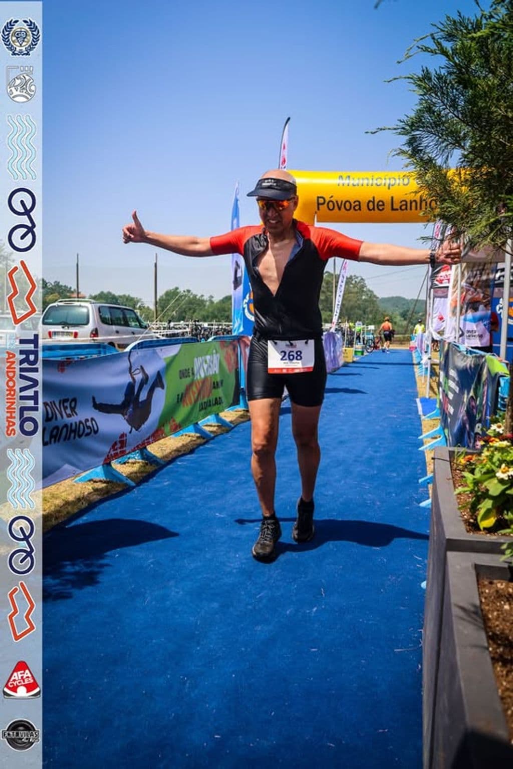 Atleta com o dorsal 268