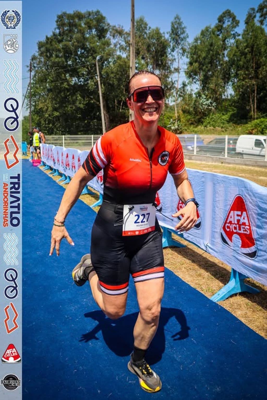 Atleta com o dorsal 227