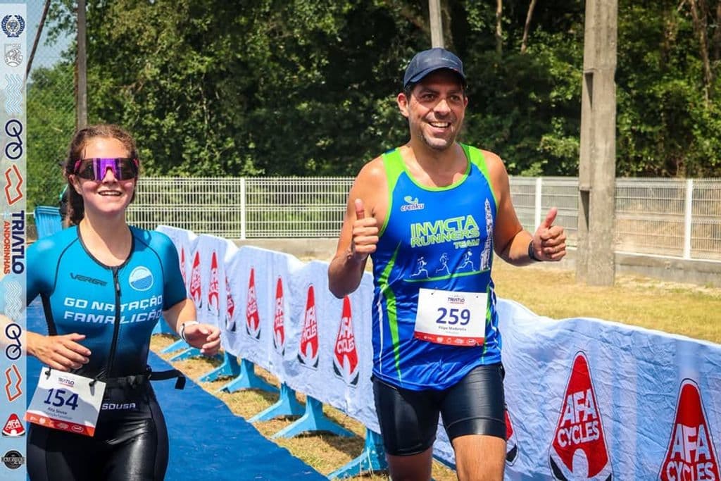 Atleta com o dorsal 154