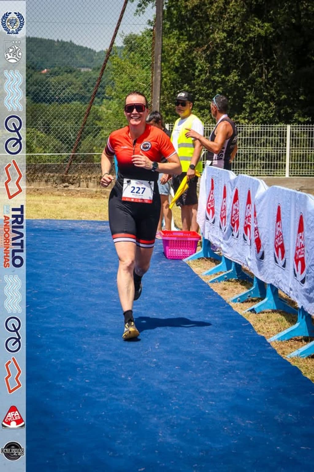 Atleta com o dorsal 227