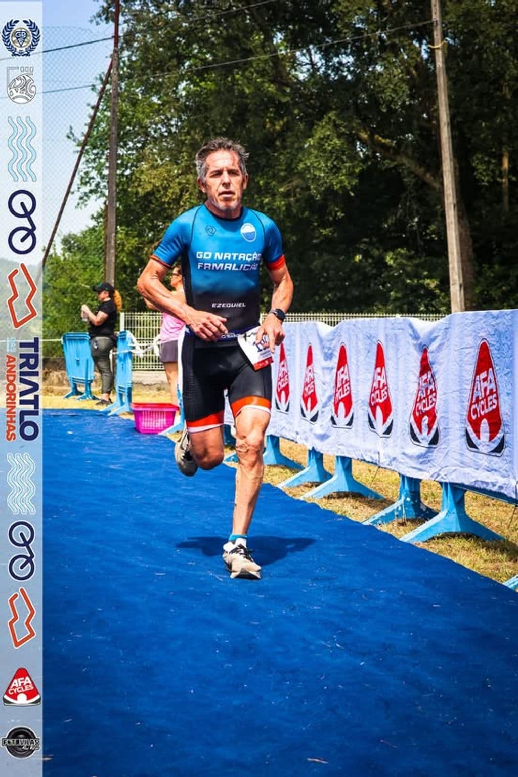 Atleta com o dorsal 196