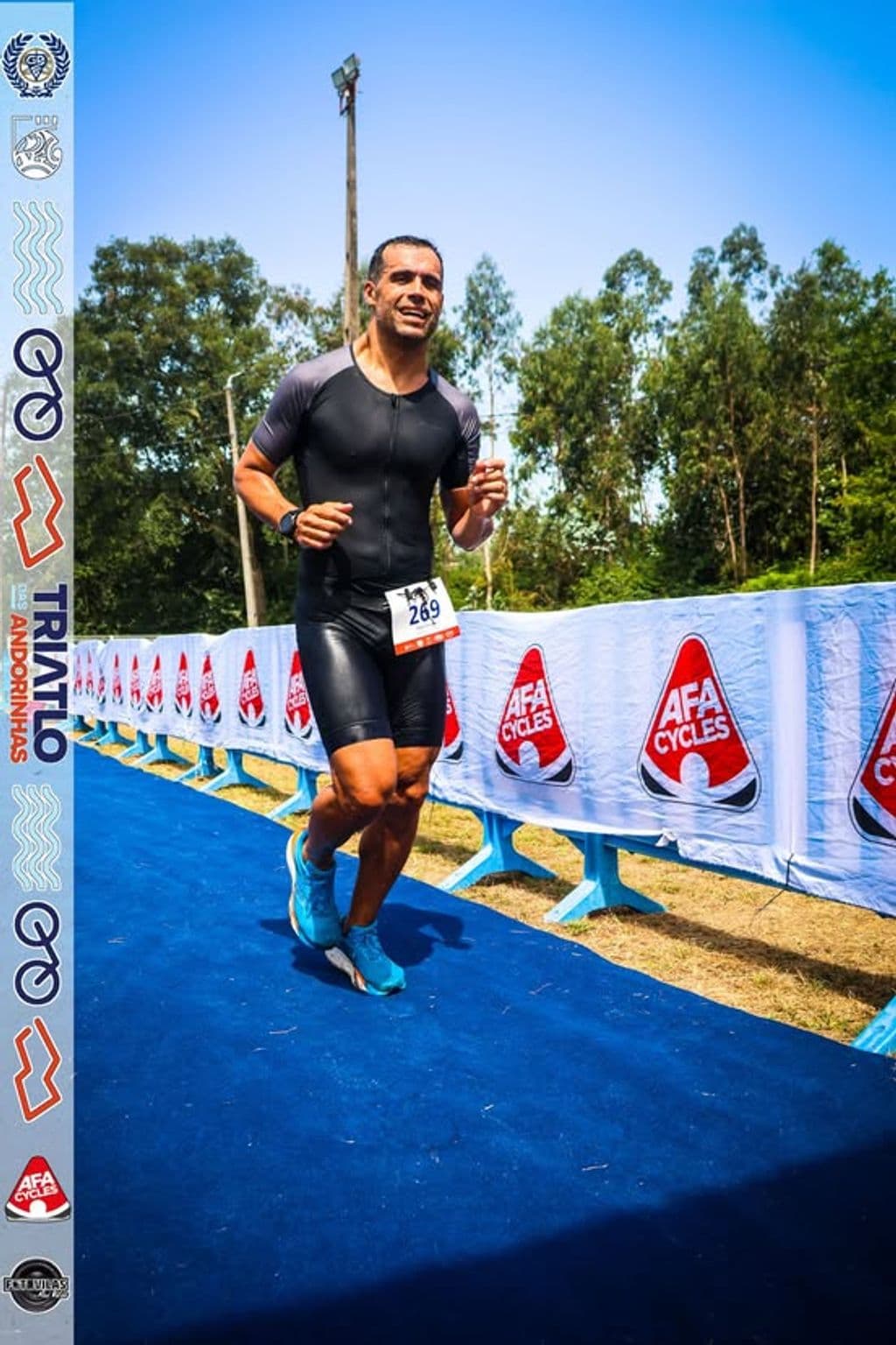 Atleta com o dorsal 269