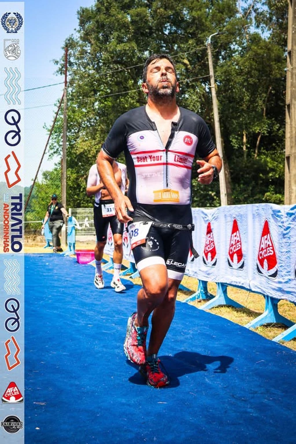 Atleta com o dorsal 308