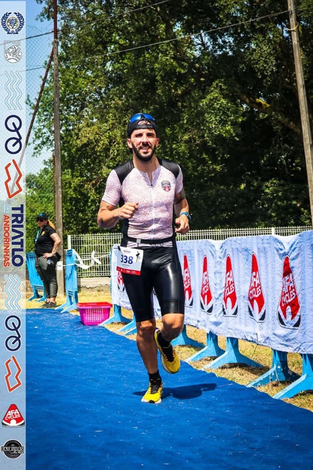 Atleta com o dorsal 338