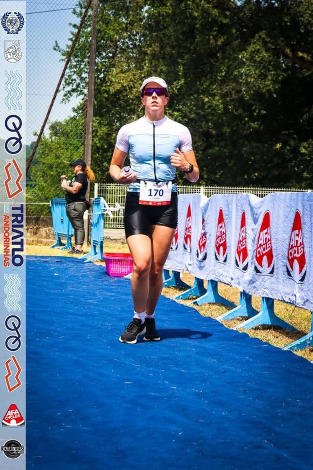 Atleta com o dorsal 170