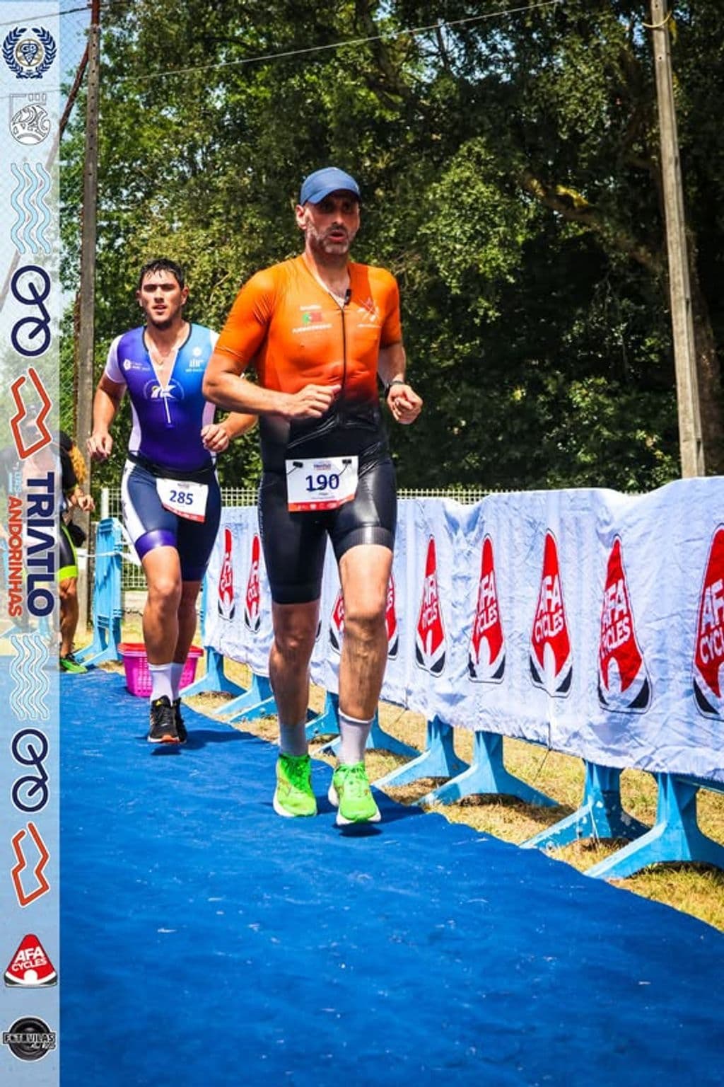 Atleta com o dorsal 190