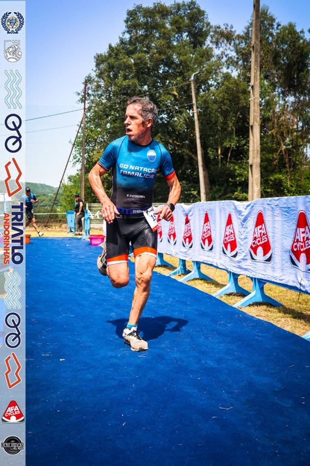 Atleta com o dorsal 196