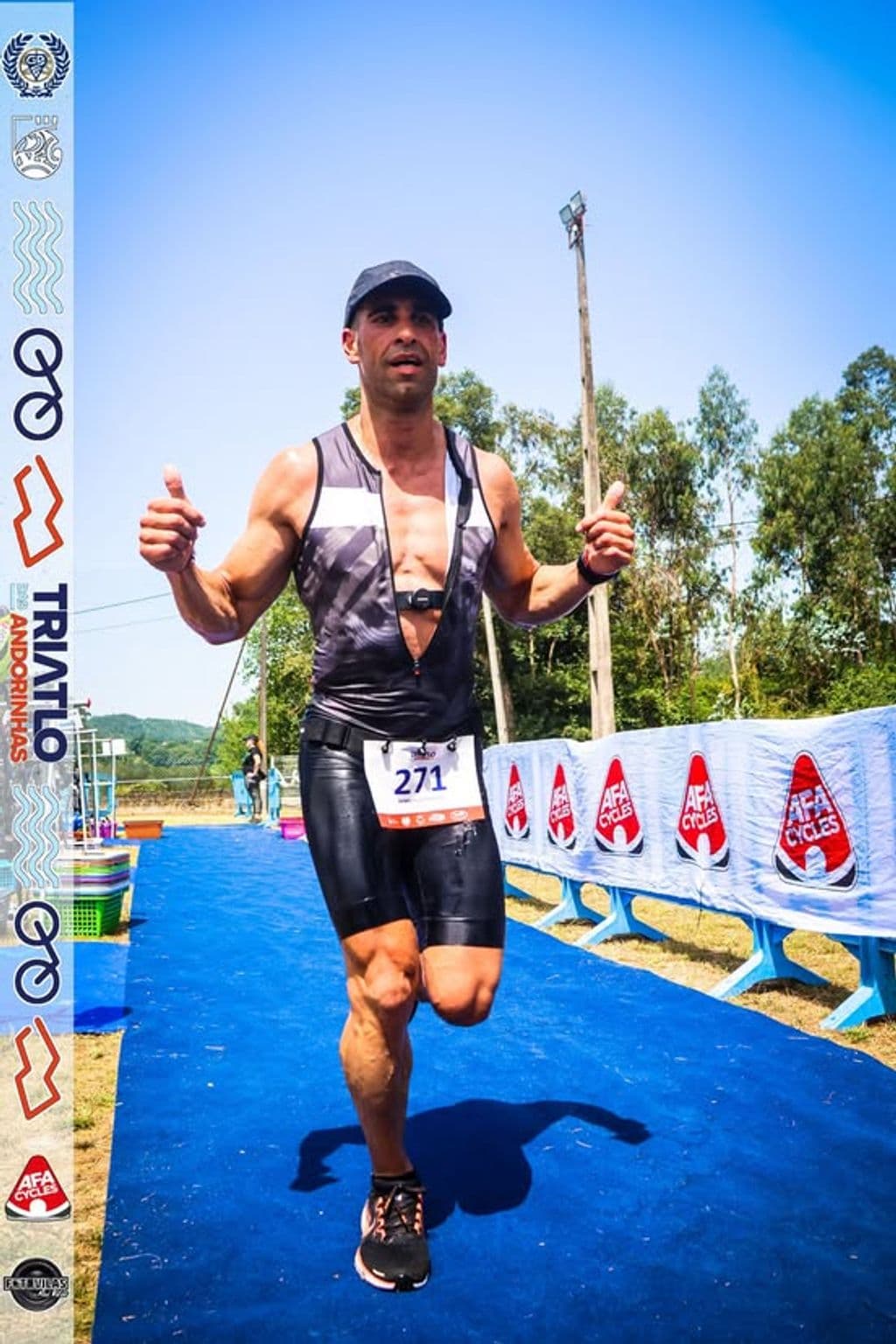 Atleta com o dorsal 271