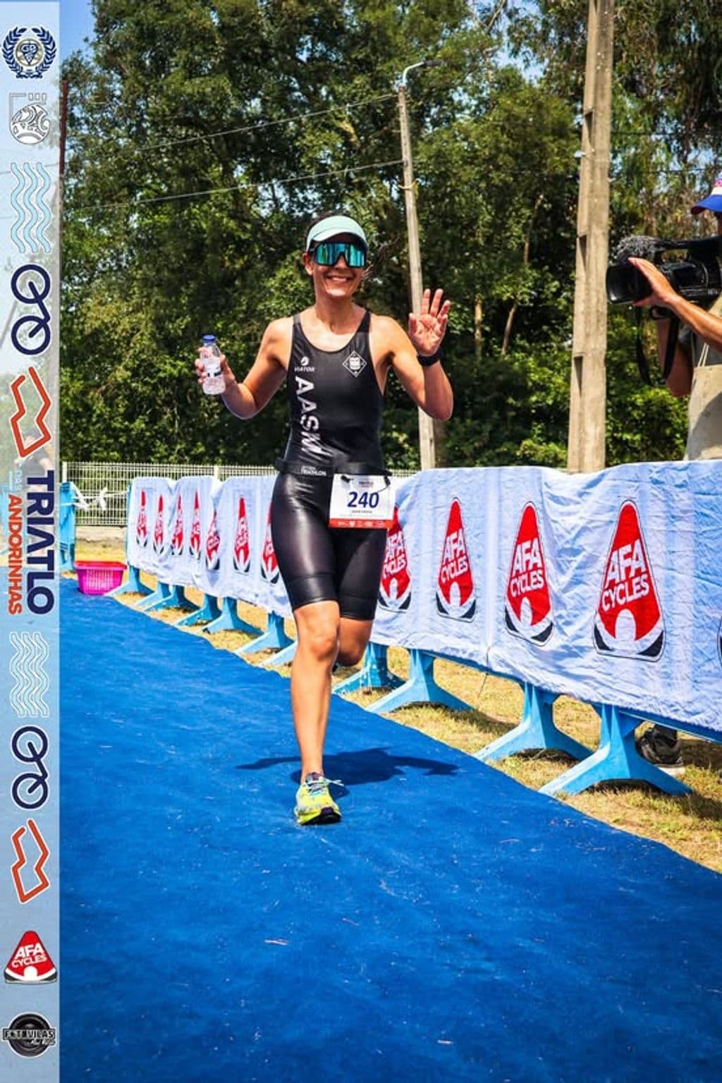 Atleta com o dorsal 240