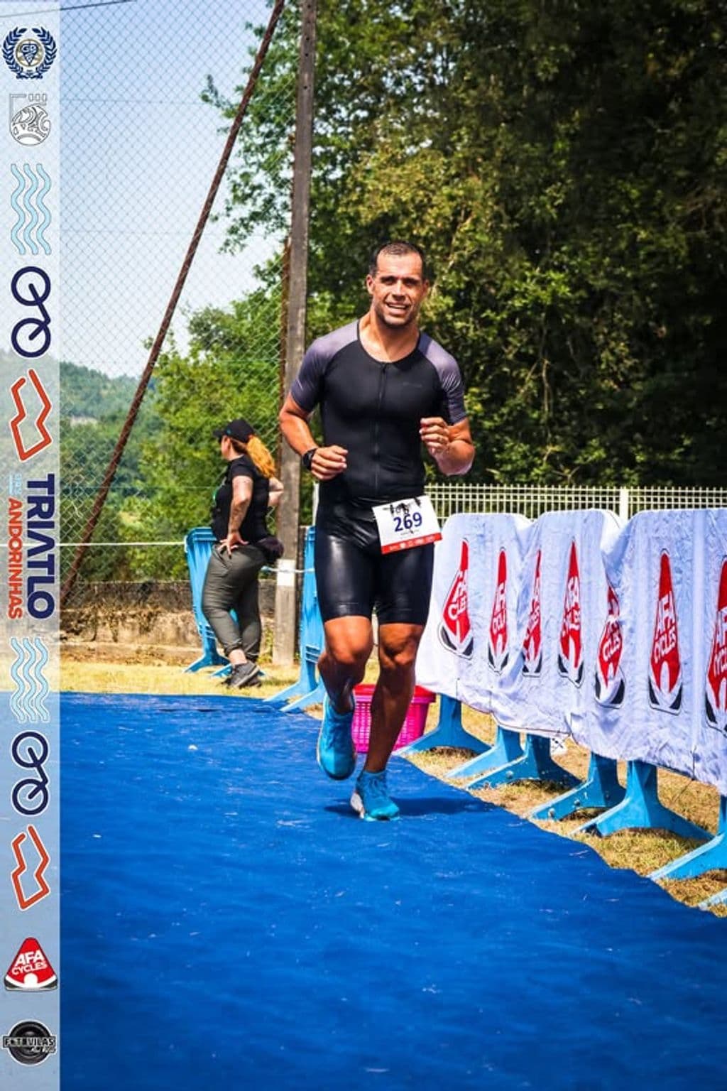 Atleta com o dorsal 269