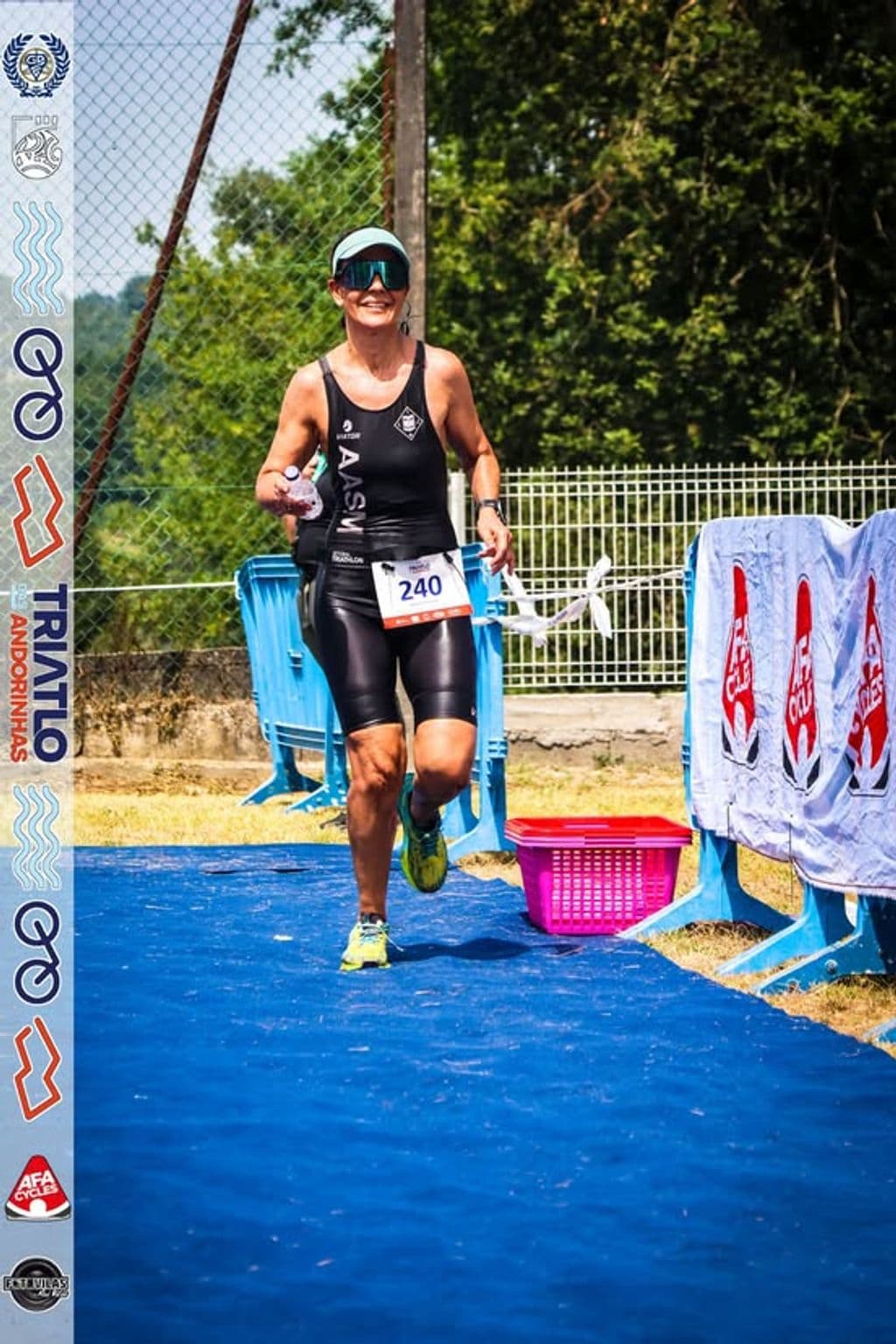 Atleta com o dorsal 240