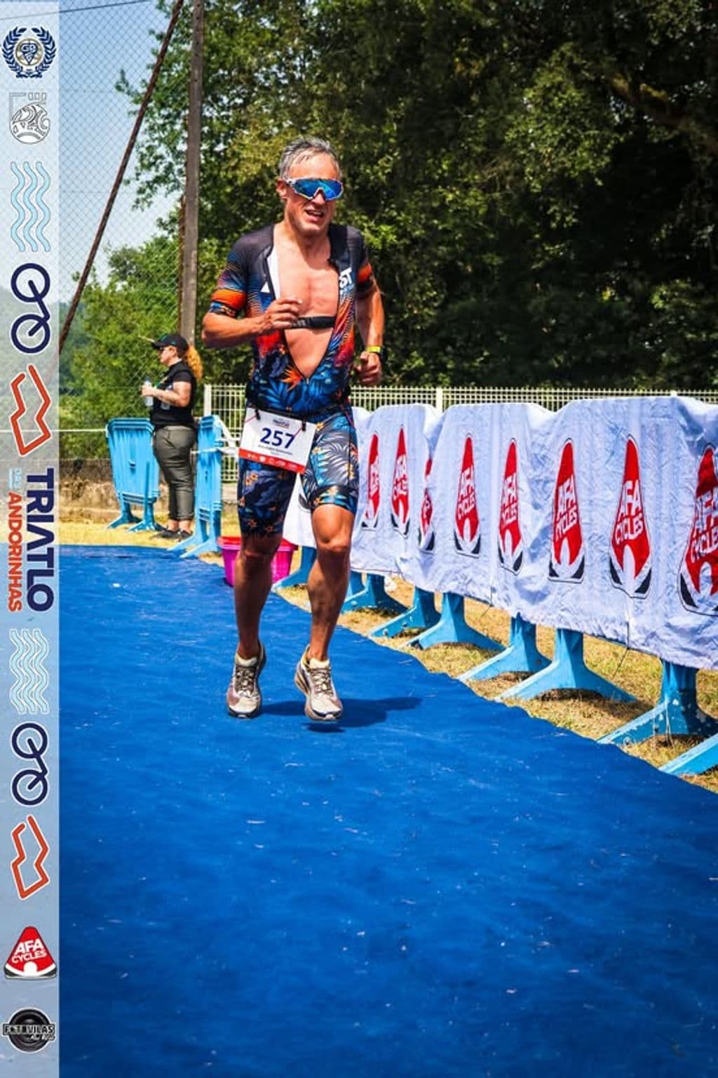 Atleta com o dorsal 257