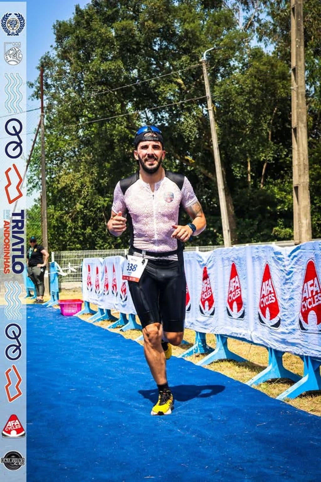 Atleta com o dorsal 338