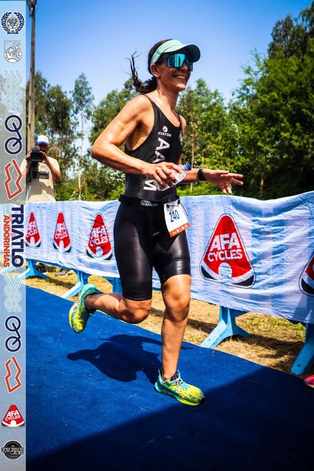 Atleta com o dorsal 240
