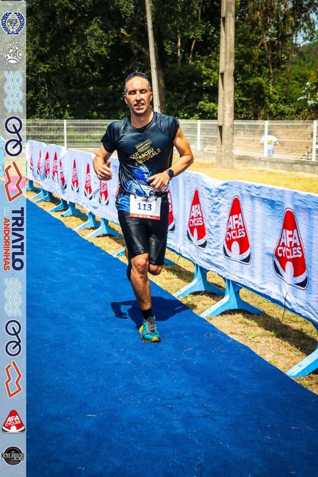 Atleta com o dorsal 113