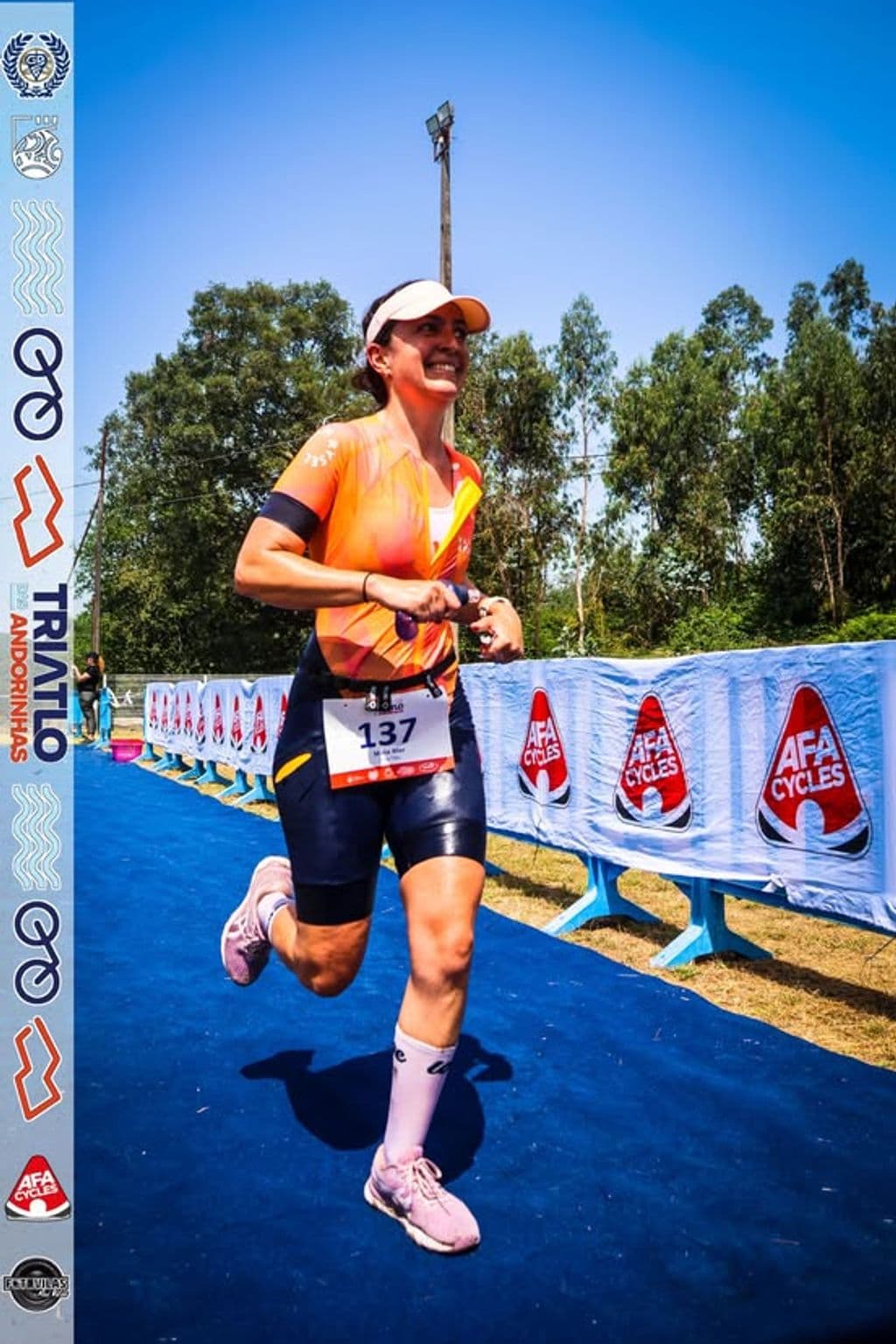 Atleta com o dorsal 137