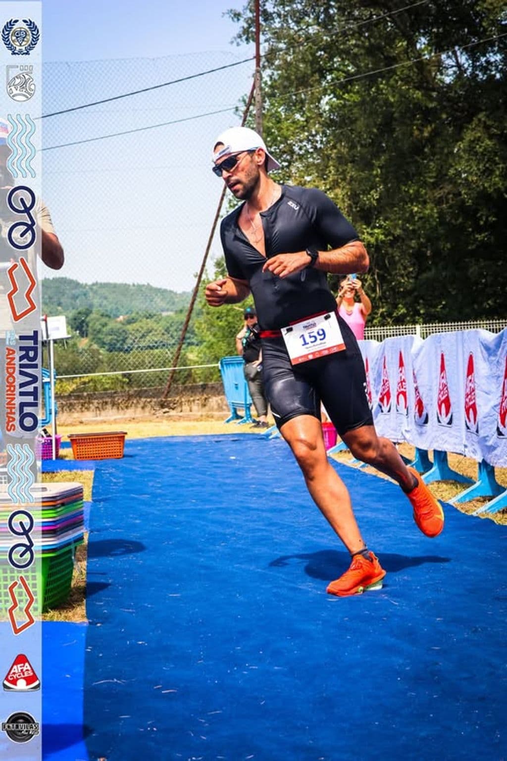Atleta com o dorsal 159