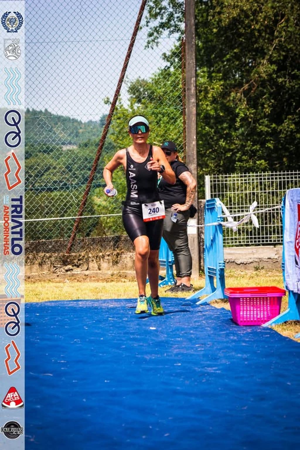 Atleta com o dorsal 240