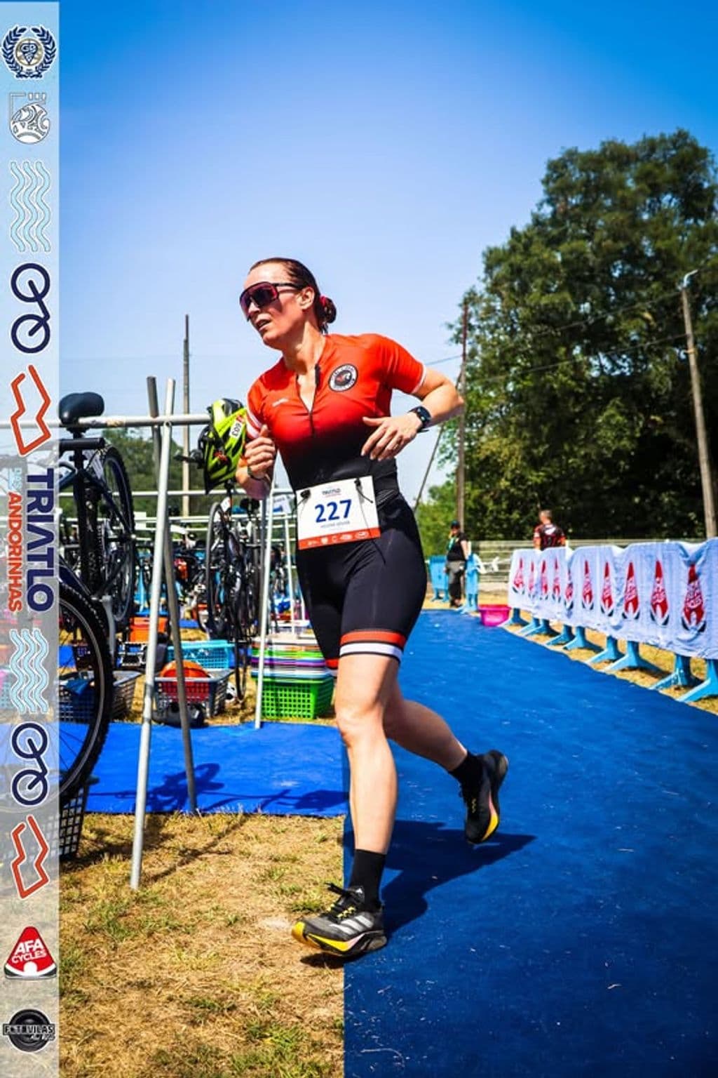 Atleta com o dorsal 227