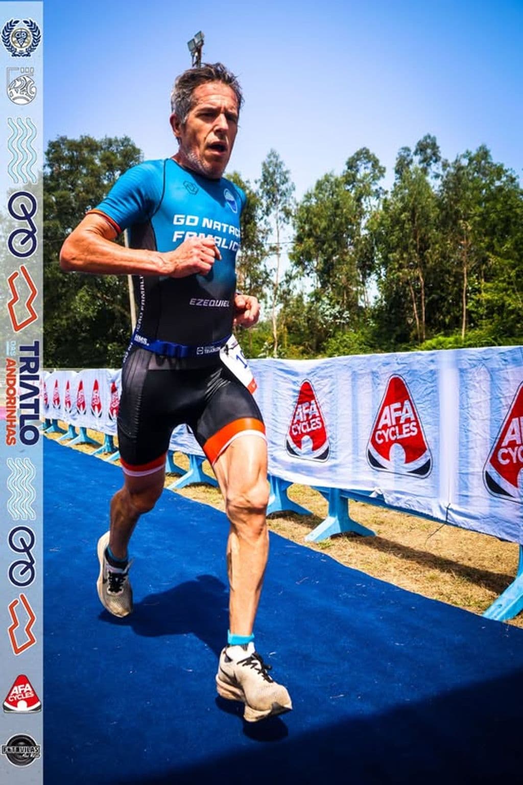 Atleta com o dorsal 196