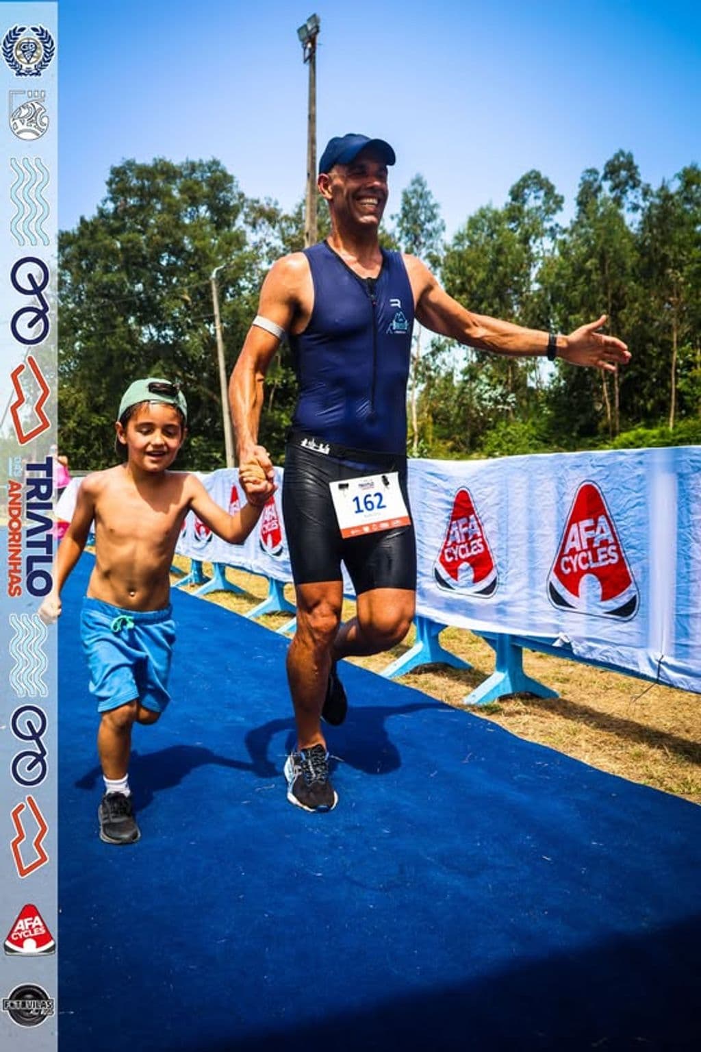 Atleta com o dorsal 162