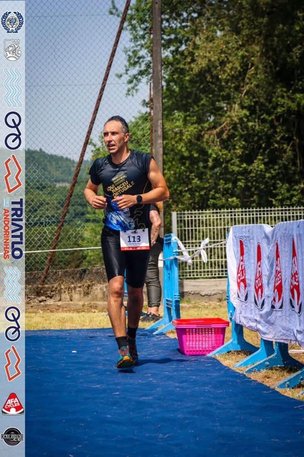 Atleta com o dorsal 113
