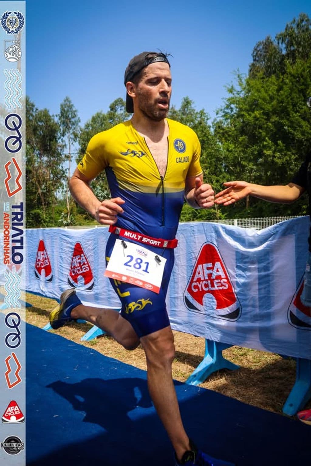 Atleta com o dorsal 281