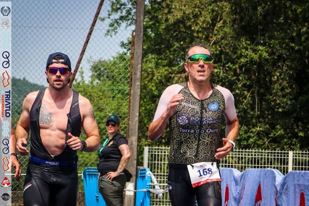 Atleta com o dorsal 168