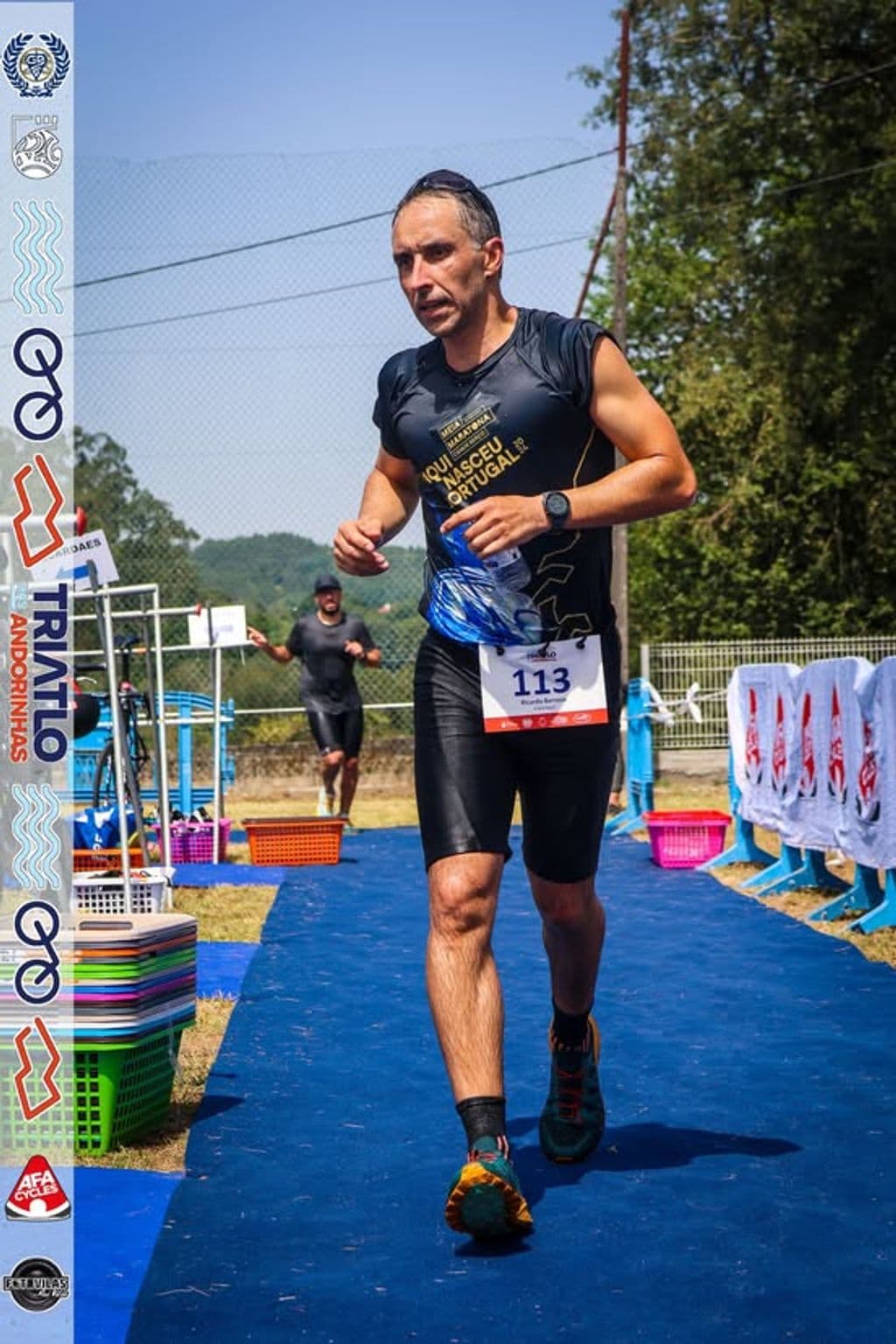 Atleta com o dorsal 113
