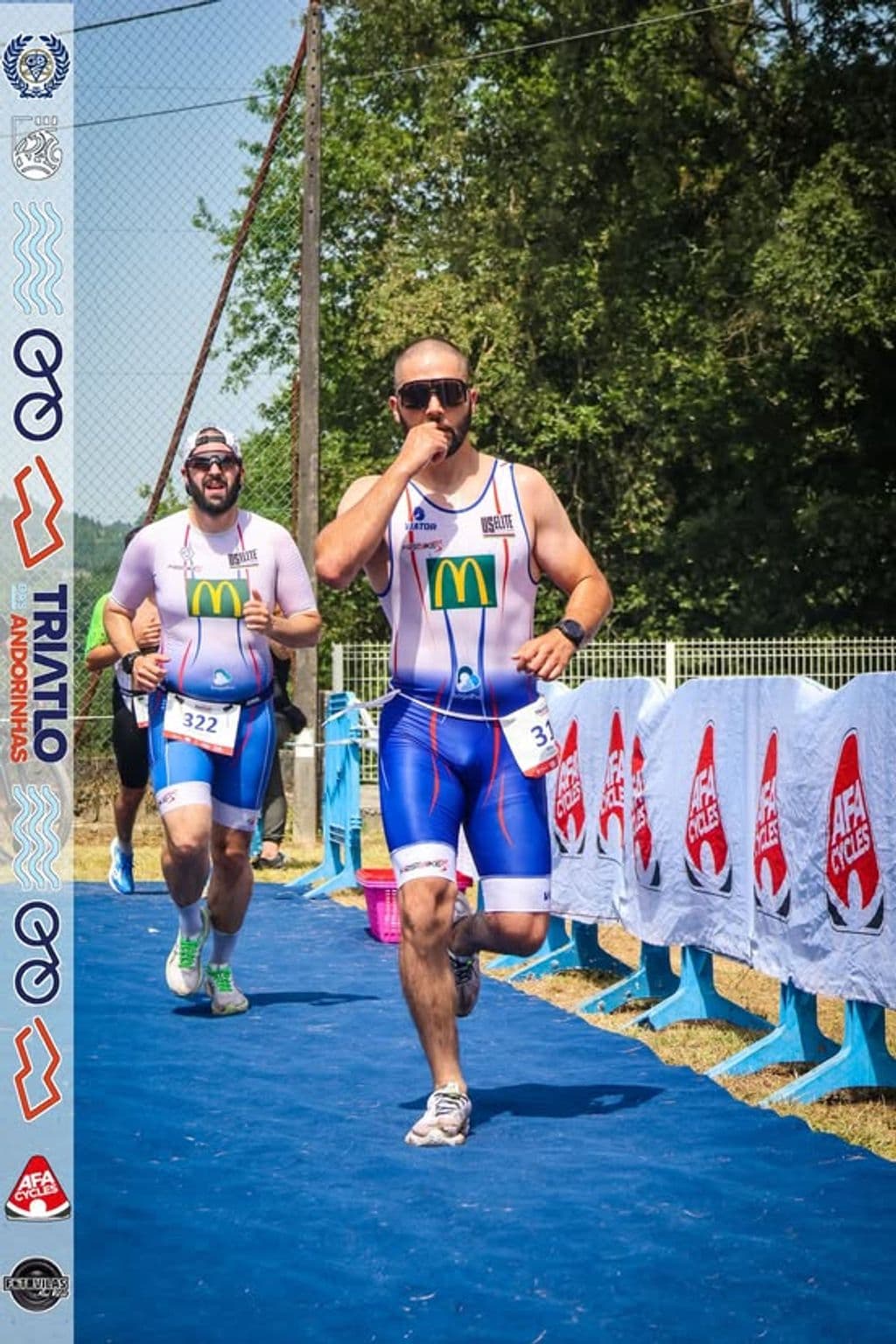 Atleta com o dorsal 316
