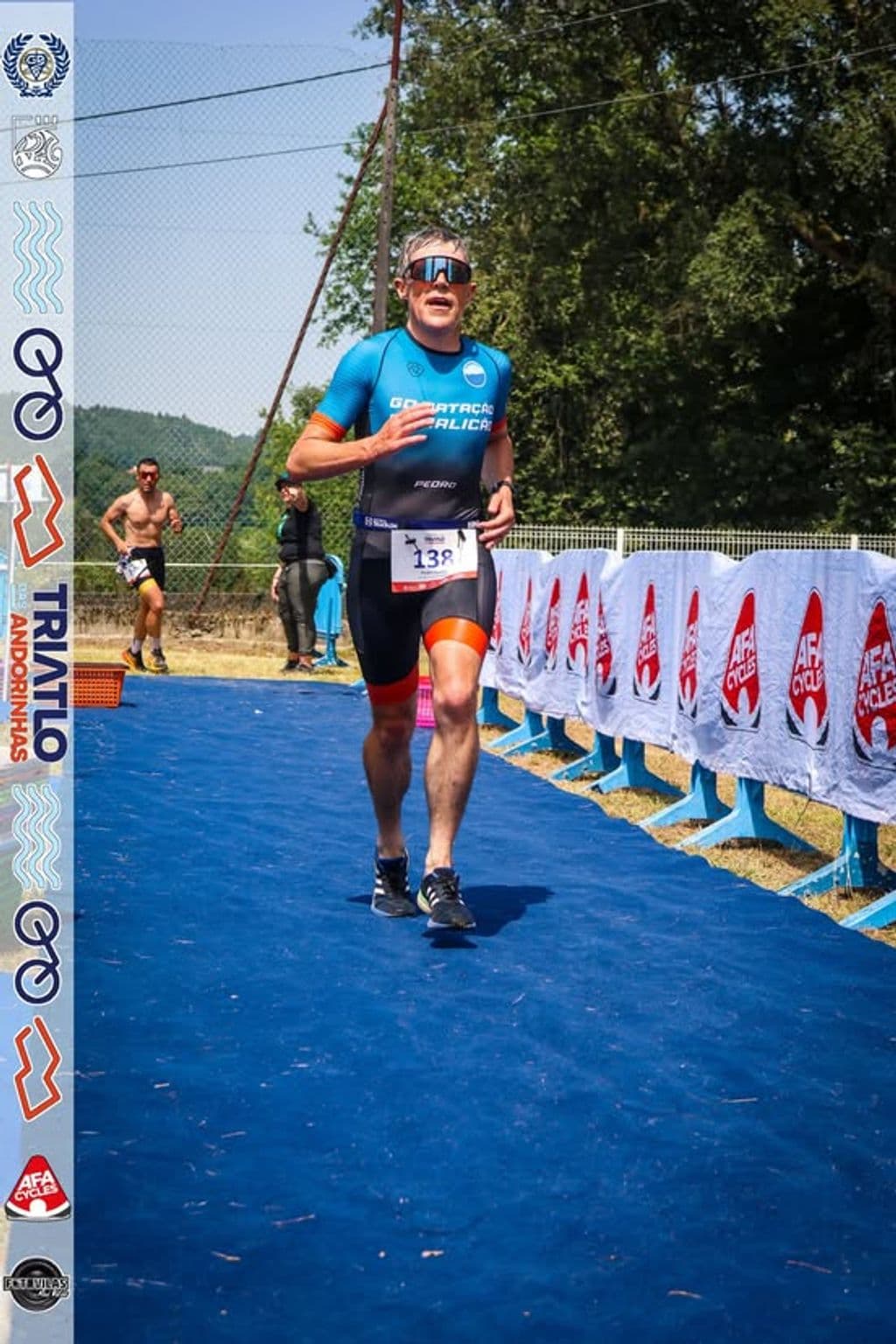 Atleta com o dorsal 138