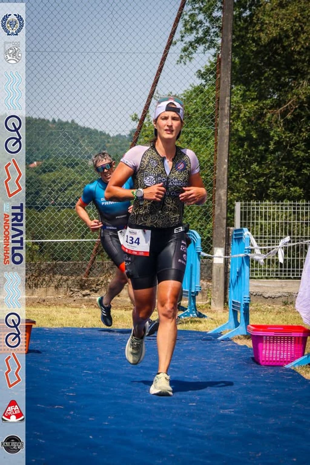 Atleta com o dorsal 134