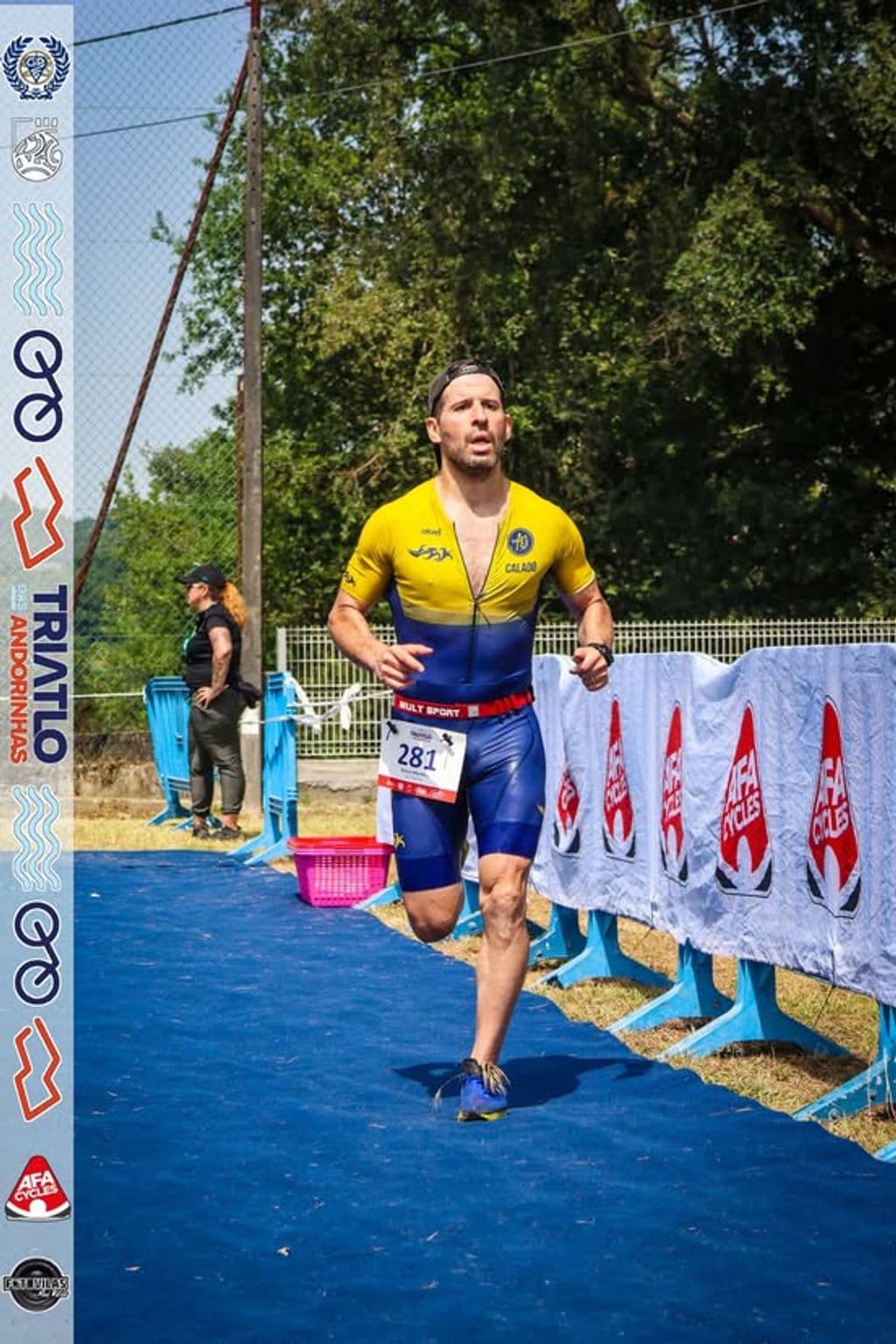 Atleta com o dorsal 281