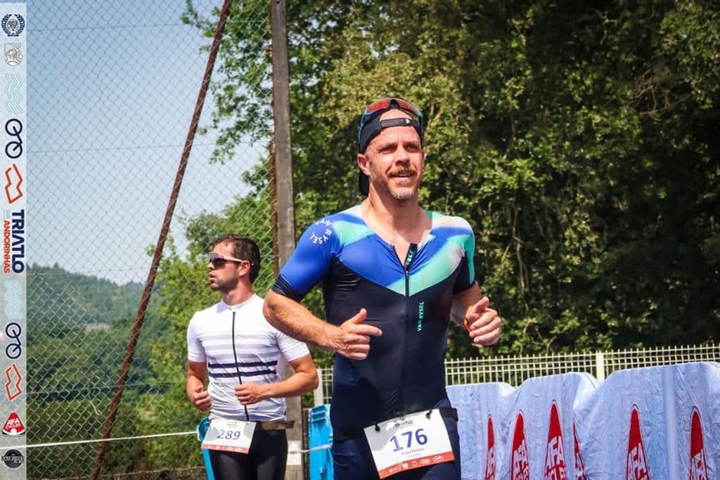 Atleta com o dorsal 176
