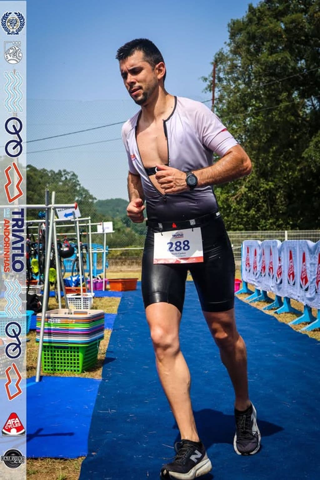Atleta com o dorsal 288