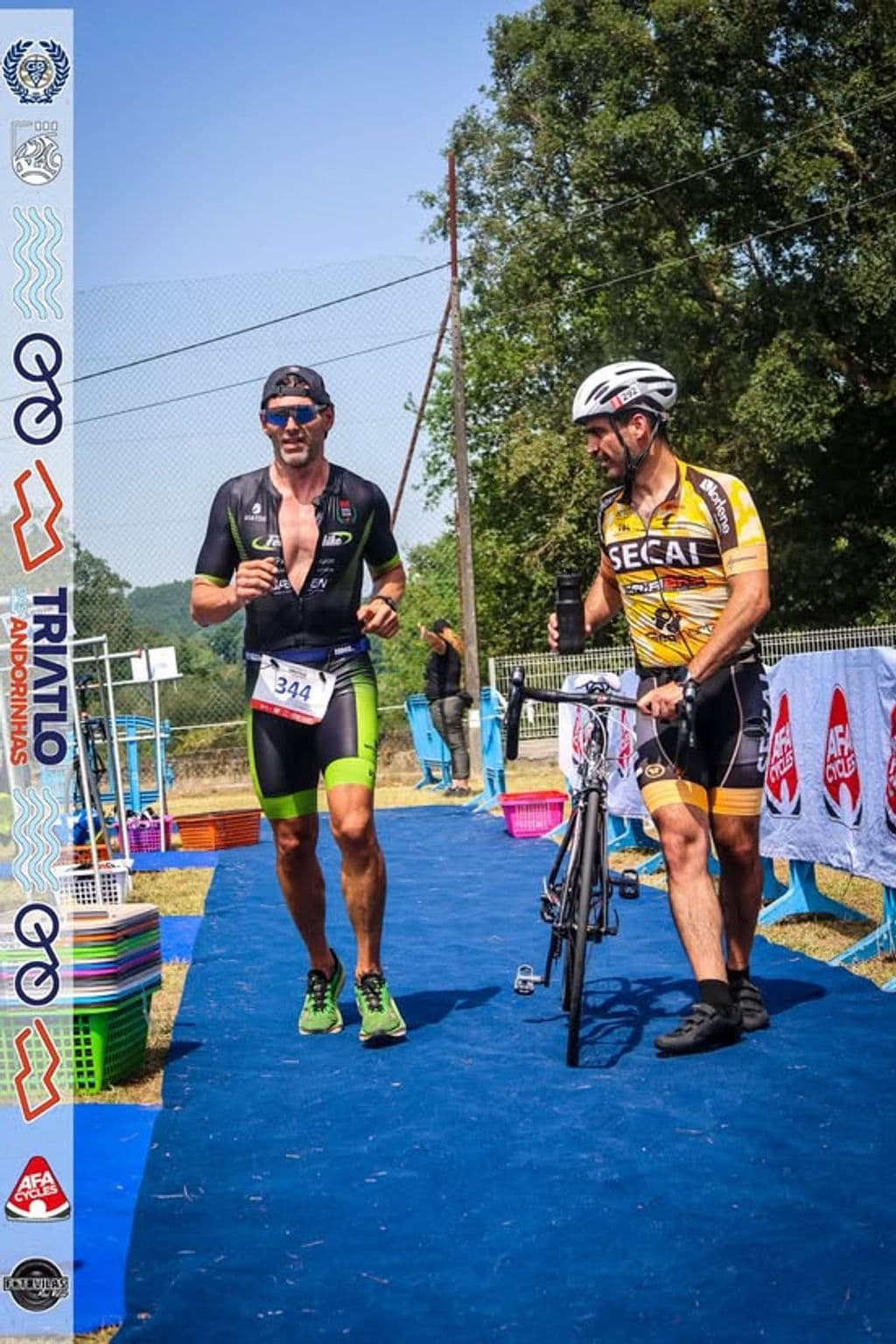 Atleta com o dorsal 344