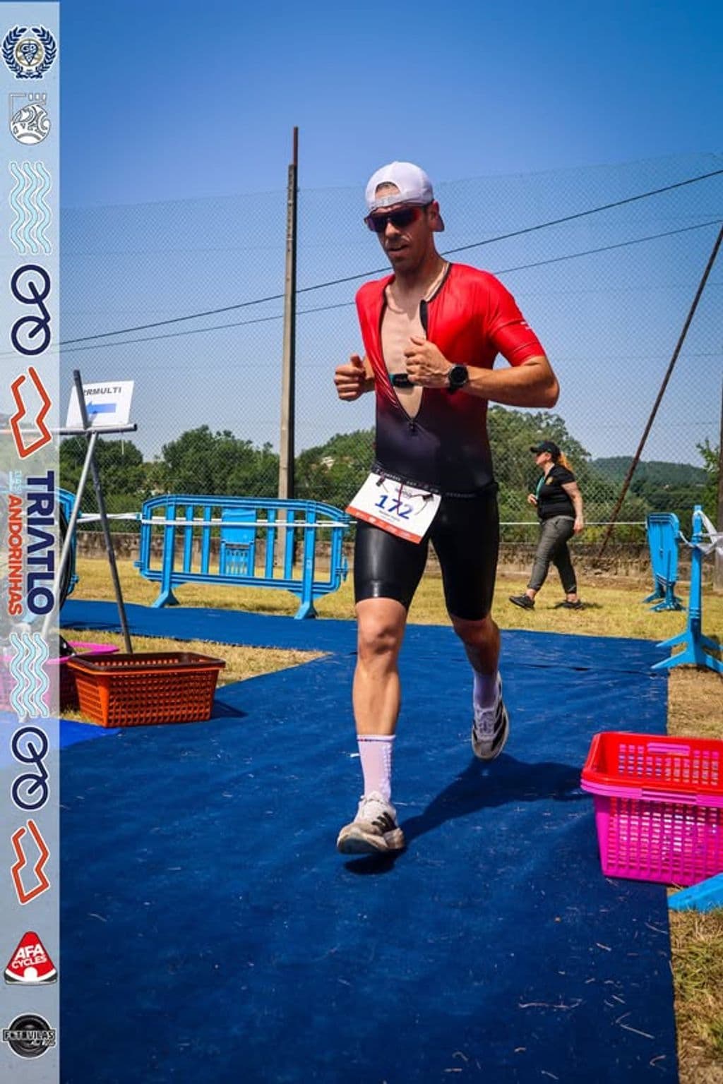 Atleta com o dorsal 172