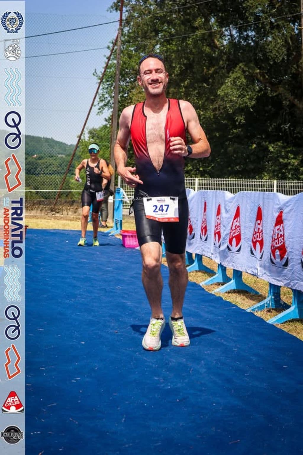 Atleta com o dorsal 247