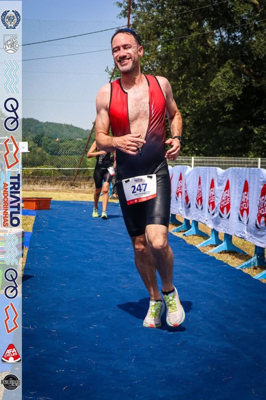 Atleta com o dorsal 247