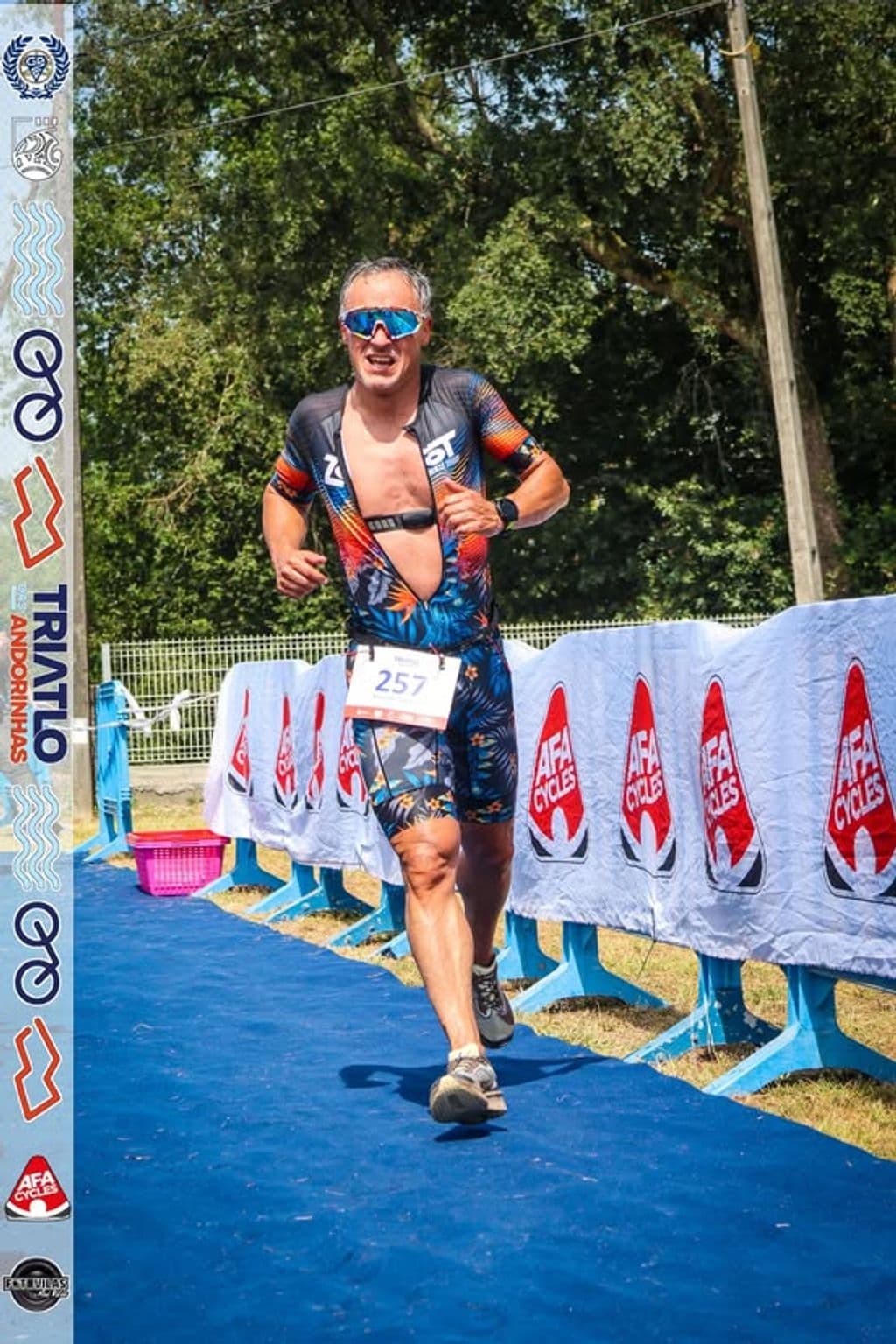 Atleta com o dorsal 257