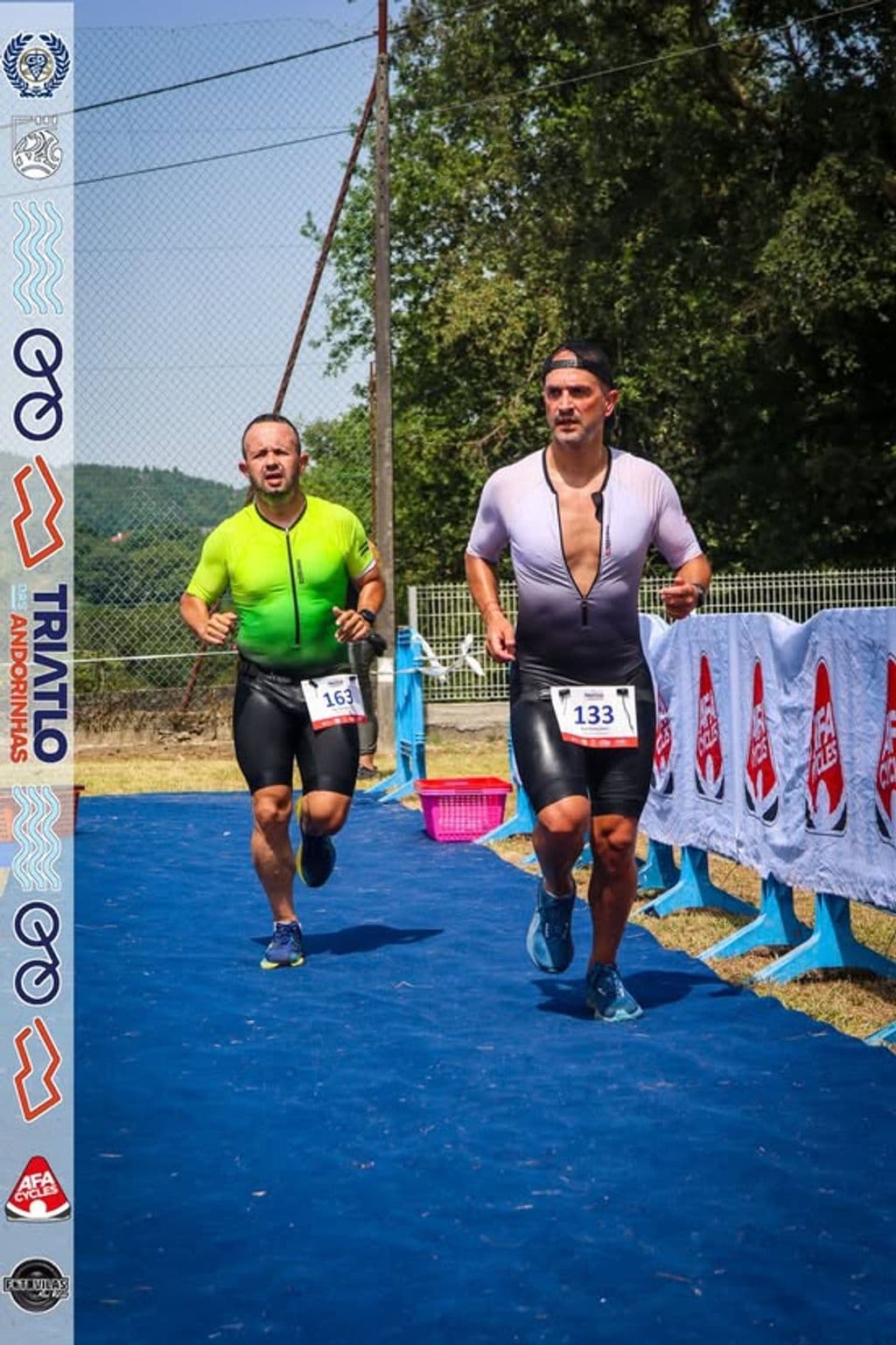 Atleta com o dorsal 163