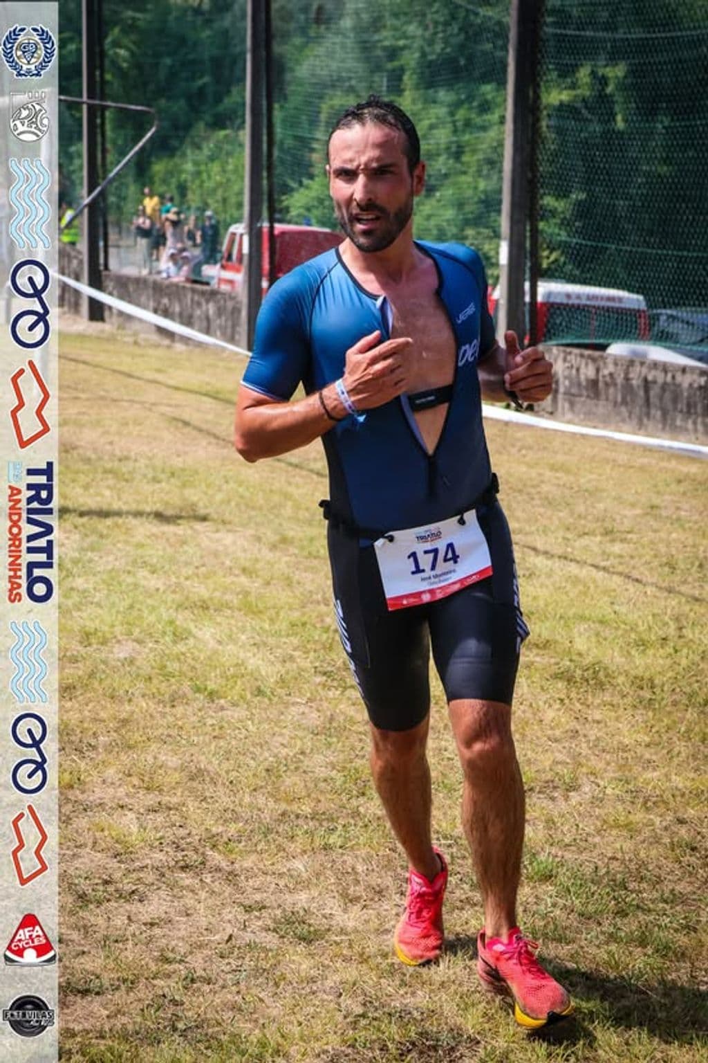 Atleta com o dorsal 174