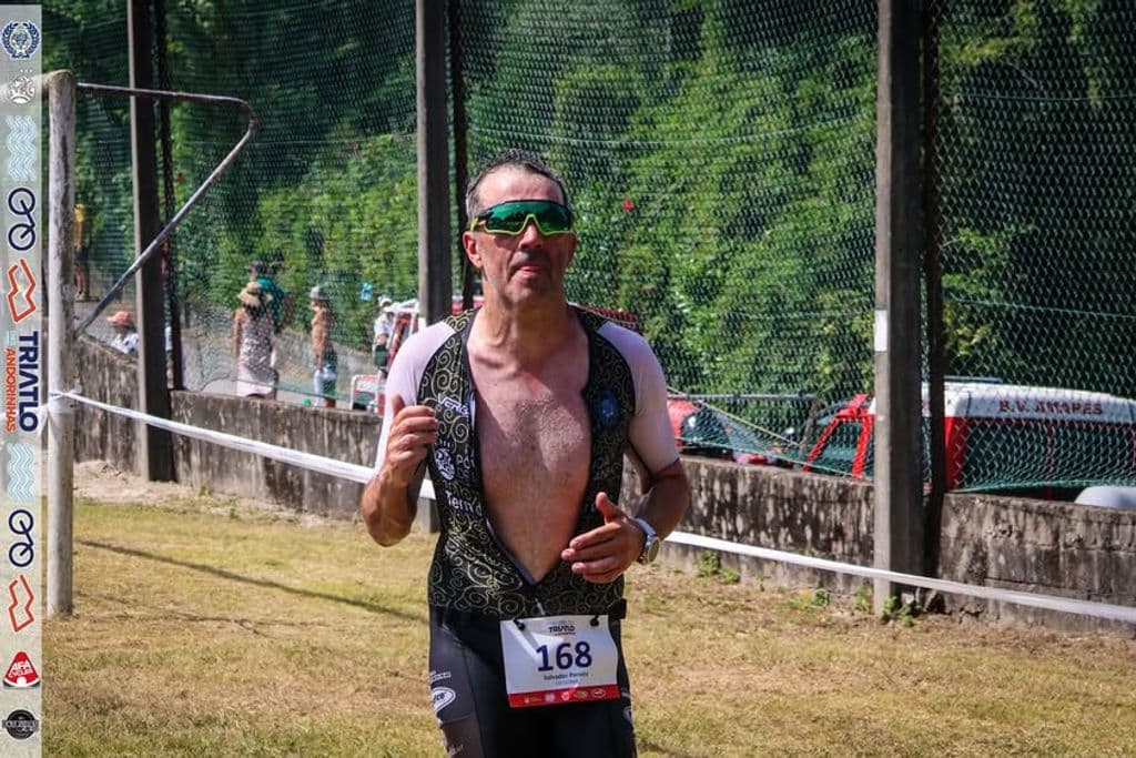 Atleta com o dorsal 168