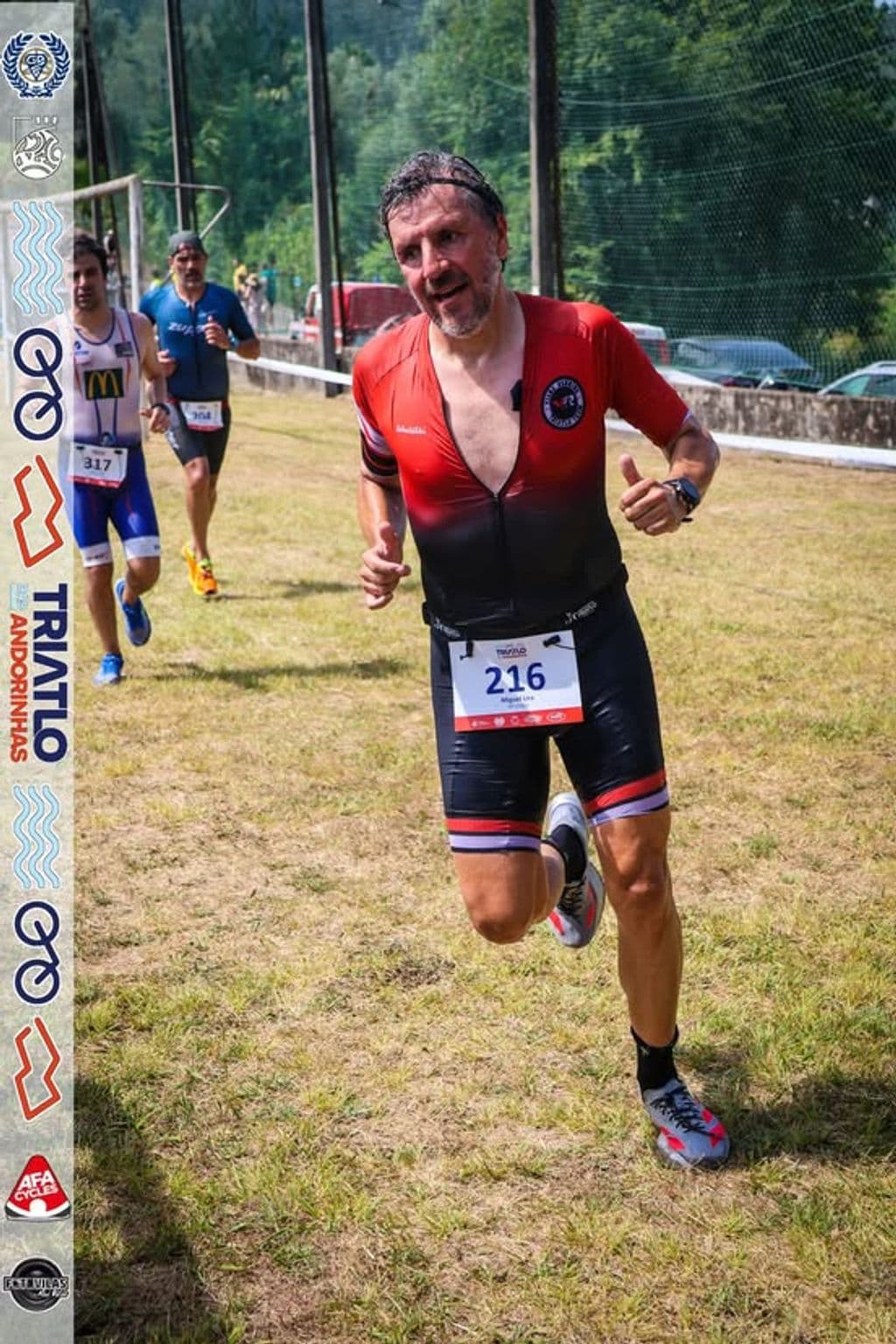 Atleta com o dorsal 216